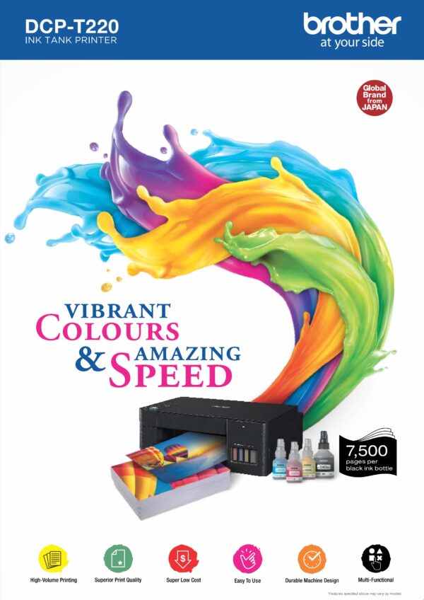 Brother DCP-T220 All-in One Ink Tank - Image 2