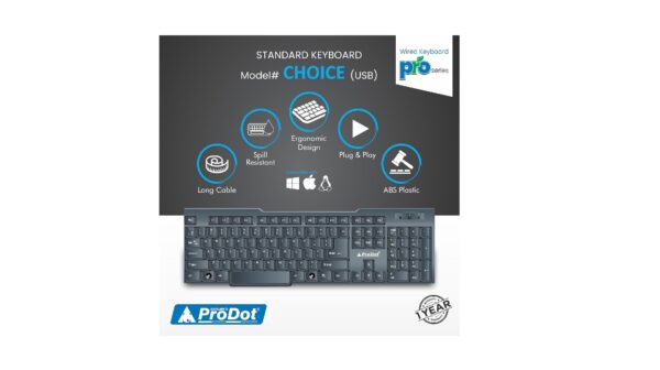 Prodot USB Keyboard KB207s